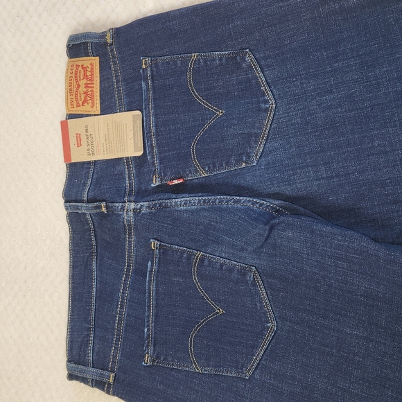 LEVI'S 315 SHAPING BOOTCUT WOMENS JEANS SIZE 31×30 NEW WITH TAGS - Picture 4 of 16